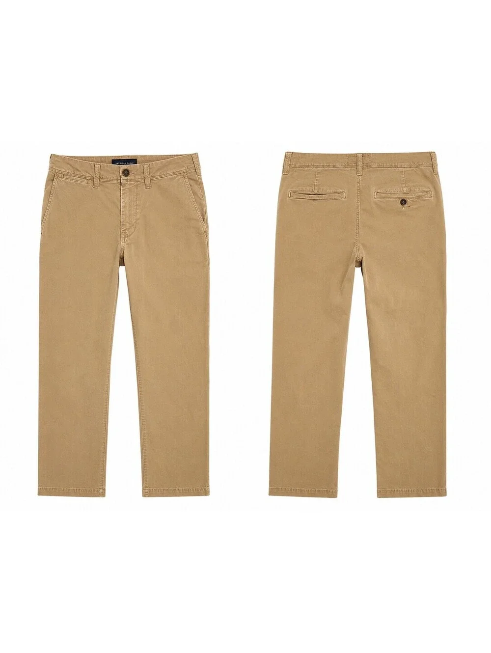 American Eagle Pants Mens 28/30 Chinos Khaki Extreme Flex Relaxed Straight